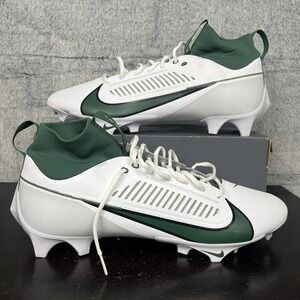 Nike Alpha Menace Pro 3 Football Shoes US 16 White Green Cleats FJ1581-131 Vapor
